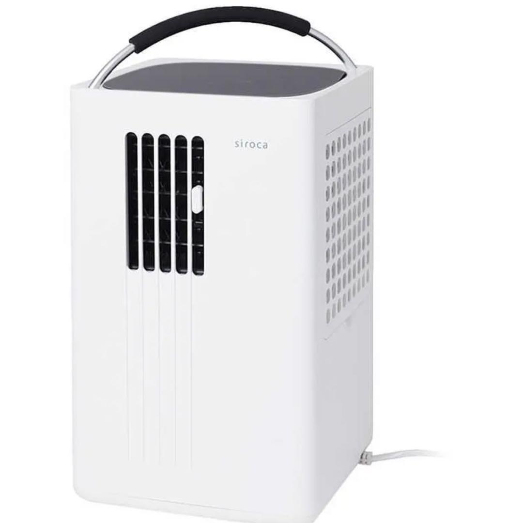 たけしsiroca 除湿機能付きポータブルクーラー SY-D151-W