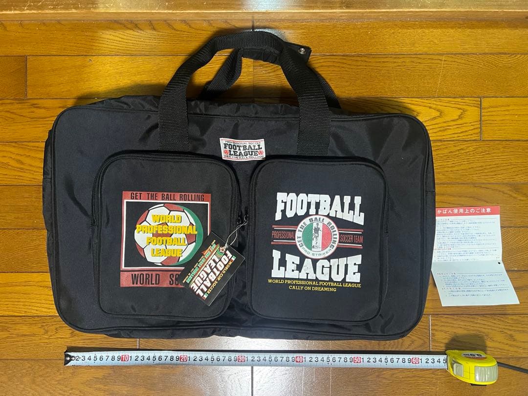 FOOTBALL LEAGUE スポーツバッグ ブラック