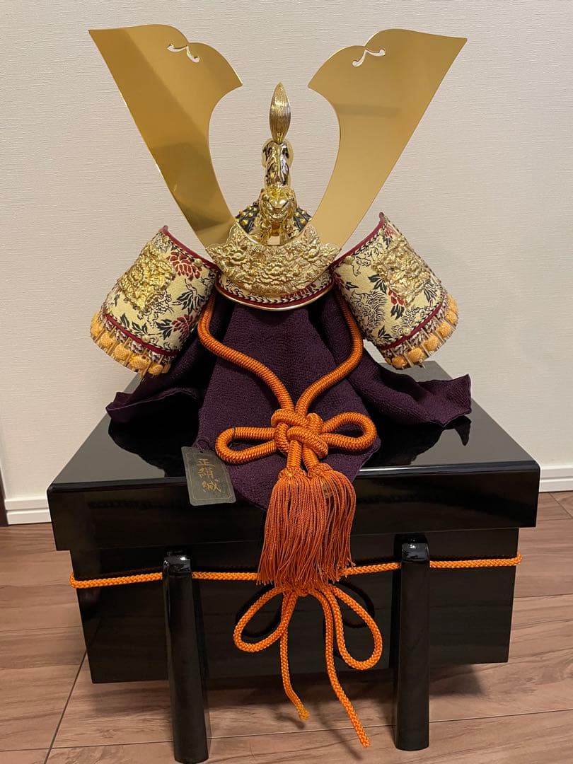 飾り甲冑　鎧兜　よろいかぶと　子供の日　5月人形　縁起物　健やかな成長を願い祝う