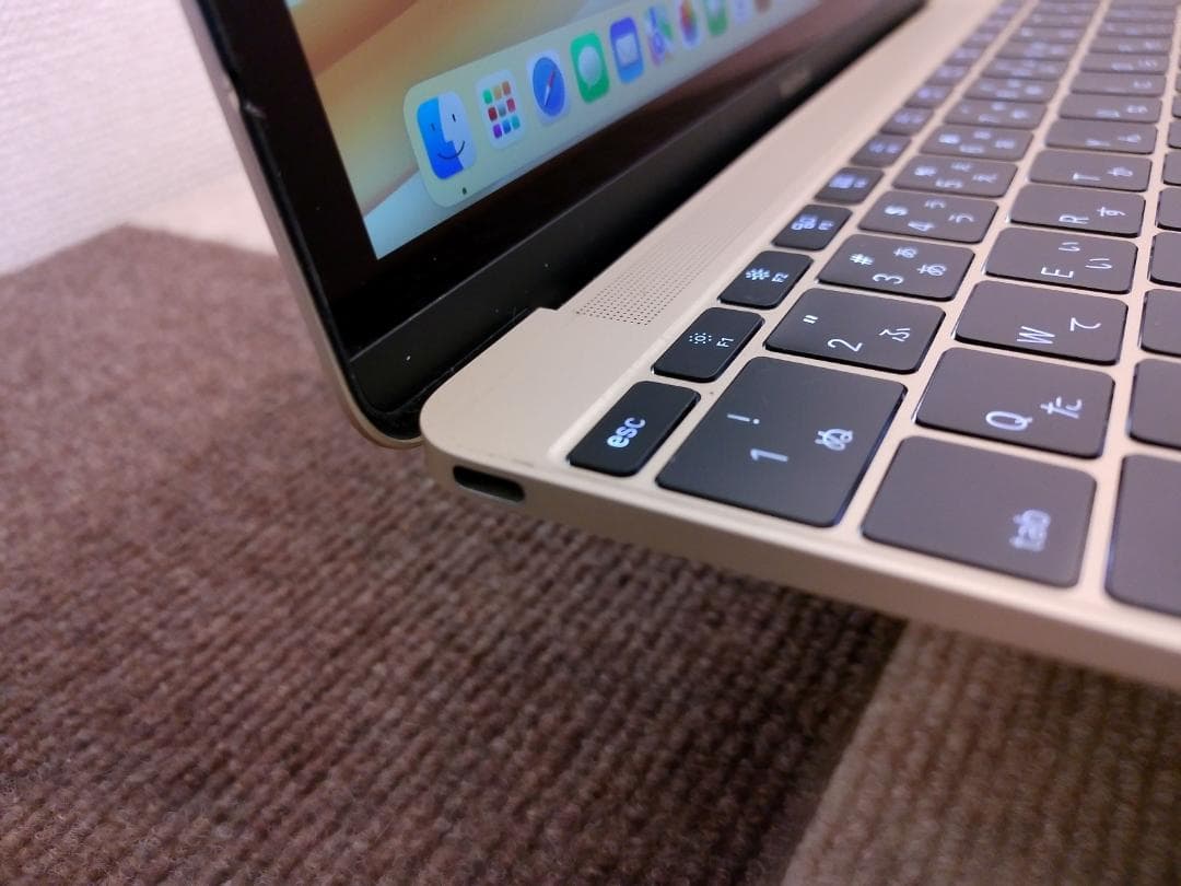 『美品』 MacBook 2017 A1534 12㌅ バッテリー正常・良好