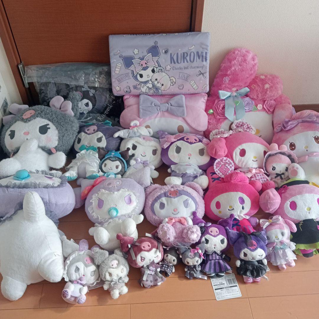 クロミ マイメロぬいぐるみ セット25体