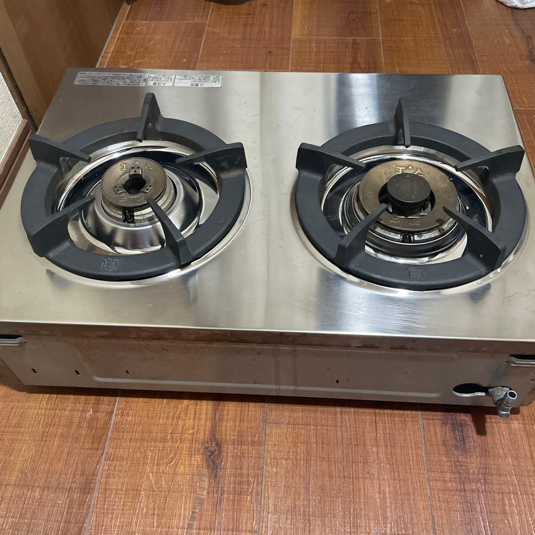 リンナイ クロワッサン 高火力 コンロ 都市ガス　RTS-2CT