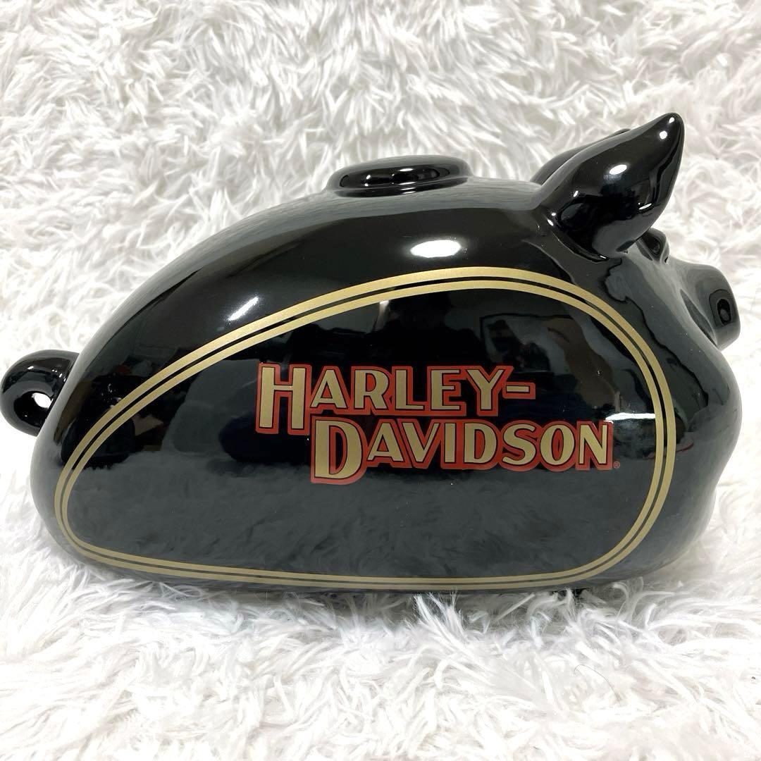 新品✨　Harley-Davidson　豚貯金箱　陶器　箱付き　2019年