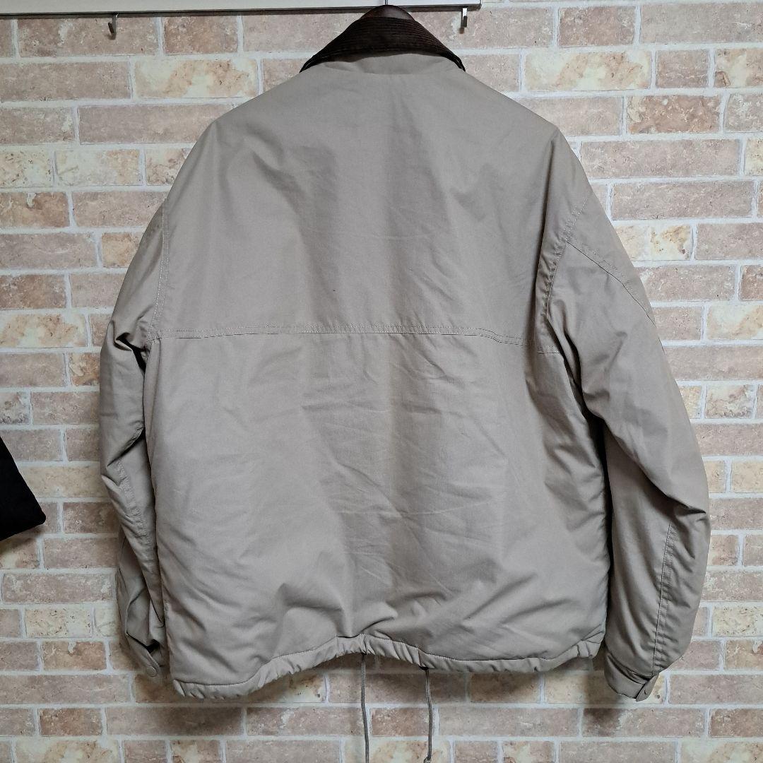 フリークスストア　 襟コーデュロイ切り替え コットンナイロンブルゾン