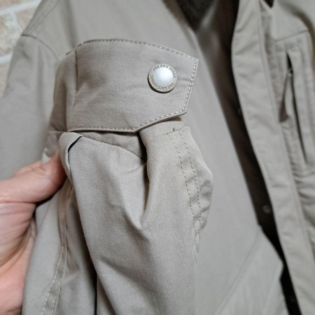 フリークスストア　 襟コーデュロイ切り替え コットンナイロンブルゾン