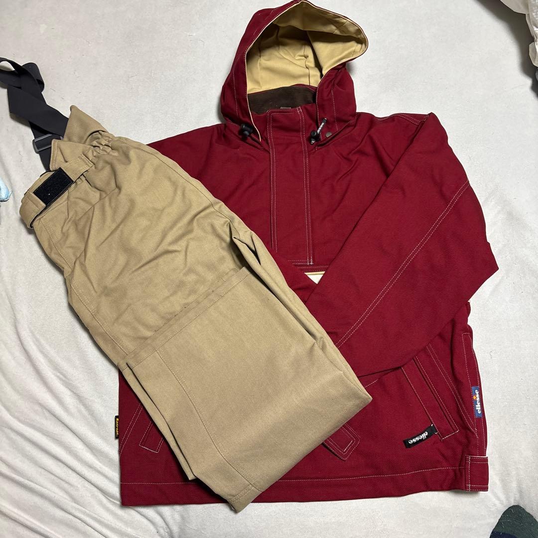 ellesse スキーウェアジャケットとパンツセット