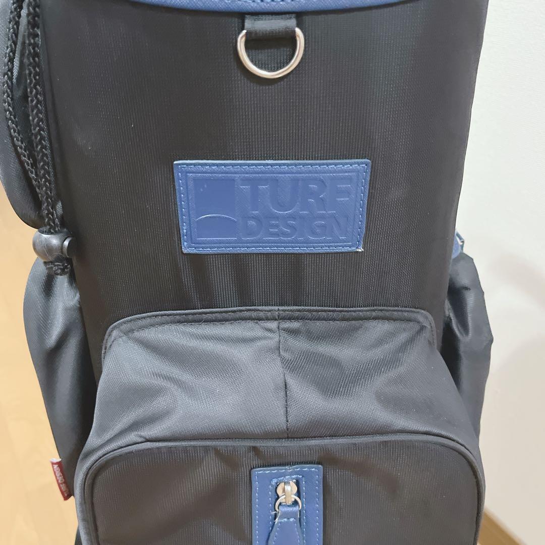 K248 美品TURF DESIGN ターフデザイン キャディバッグ フード無し