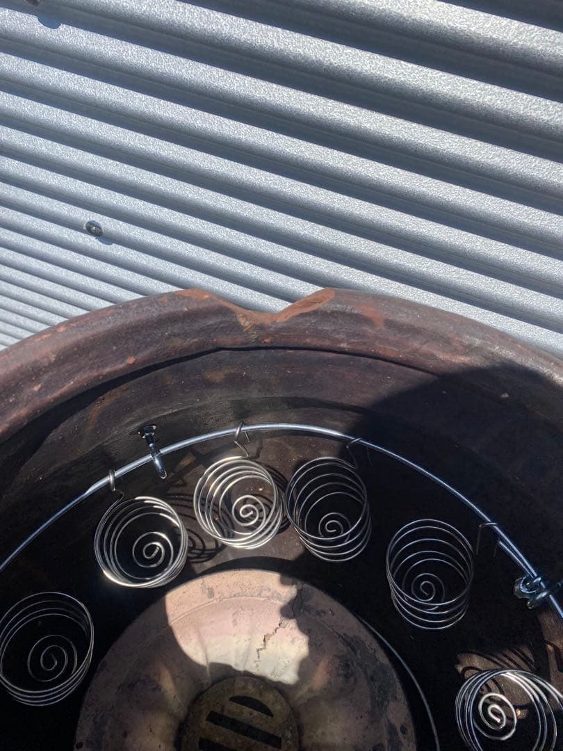 訳あり　本格壺焼き芋の壺　フルセット　カケあり