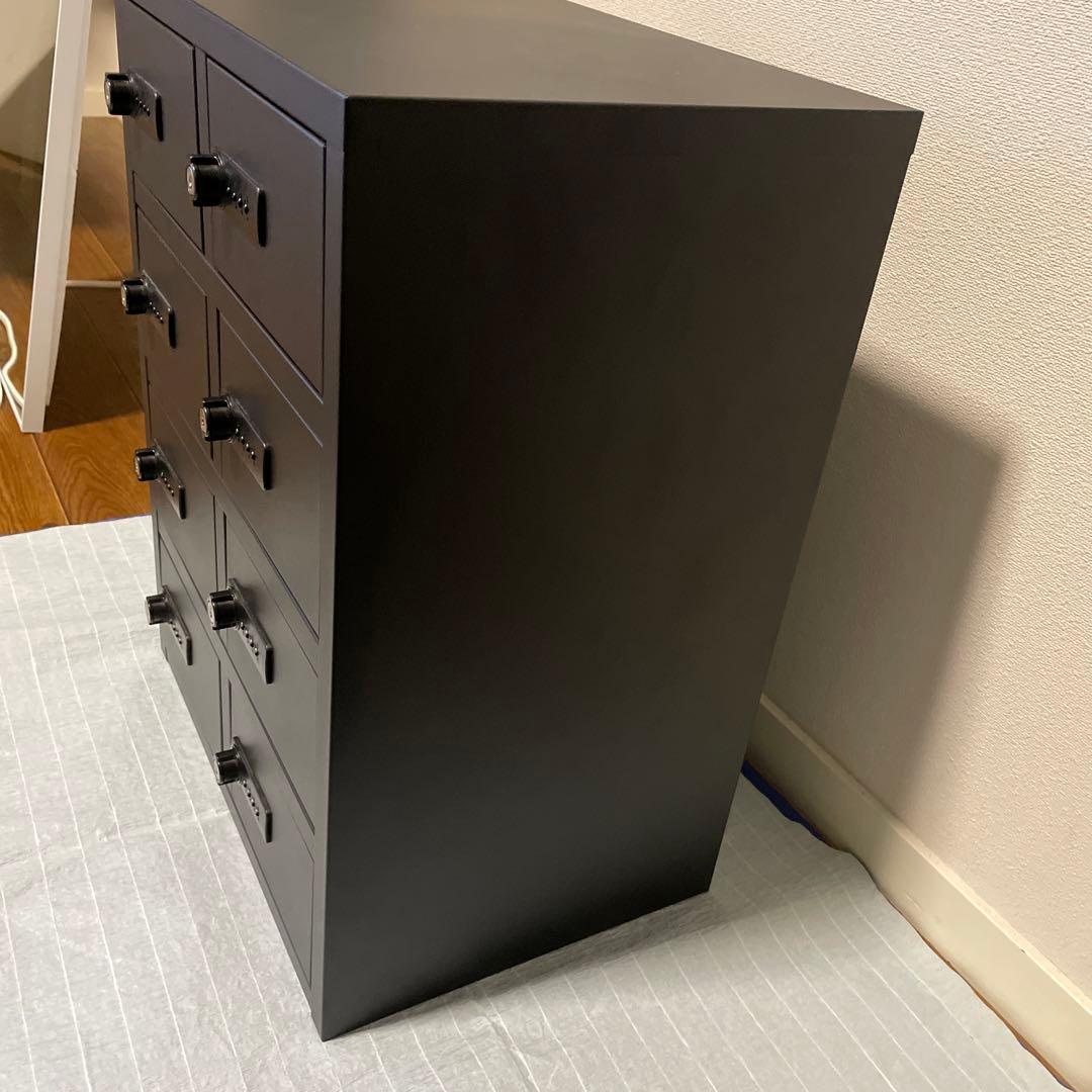 Netforce NSAFE 8人用ダイヤル錠ロッカー　※鍵無し