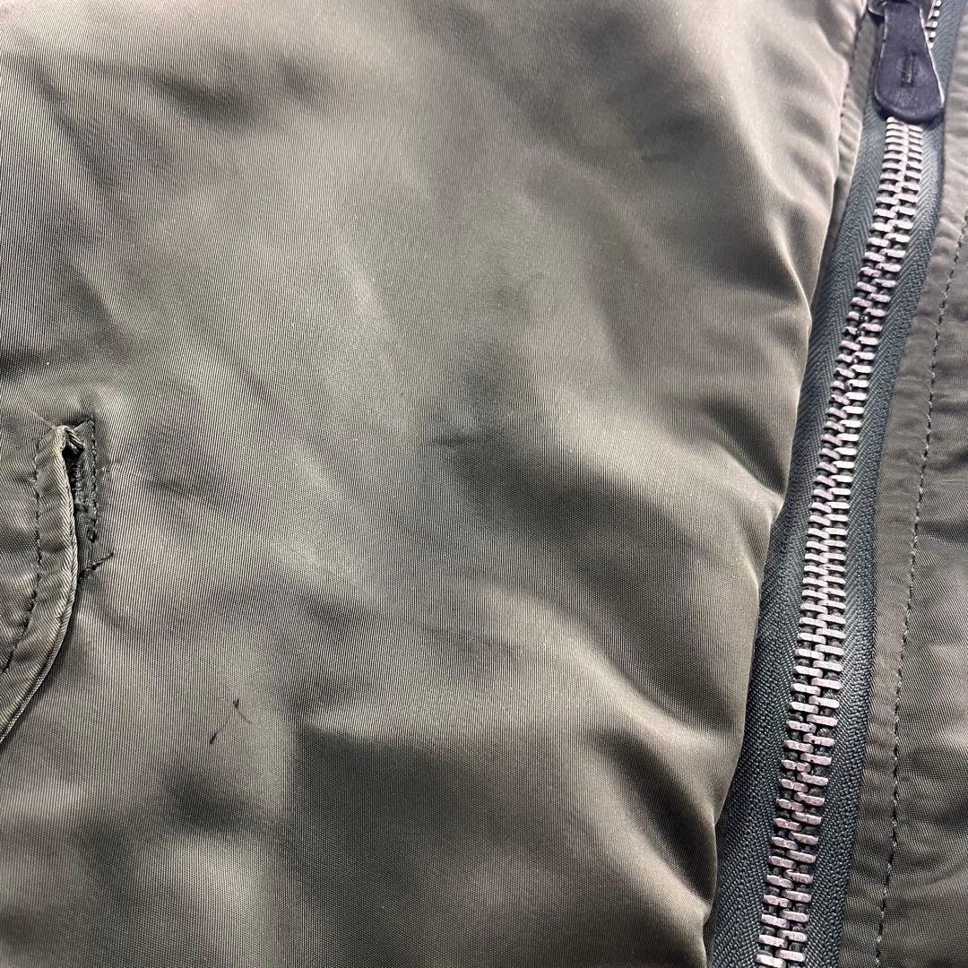 80s アルファインダストリーズ MA-1 usa 白タグ L 90s