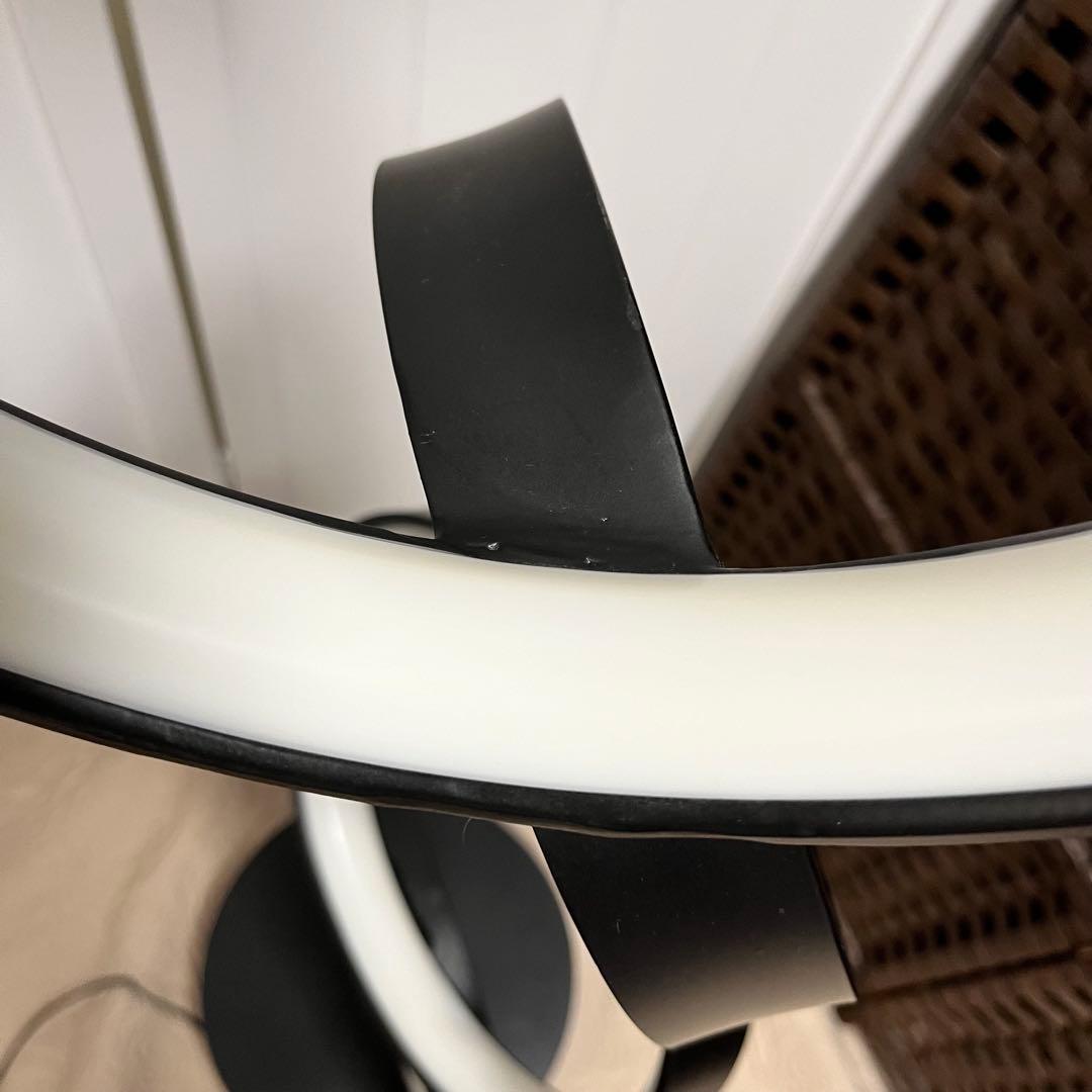 【直接引き取り 大阪】ファイブリング LED照明 スタンドライト フロアランプ