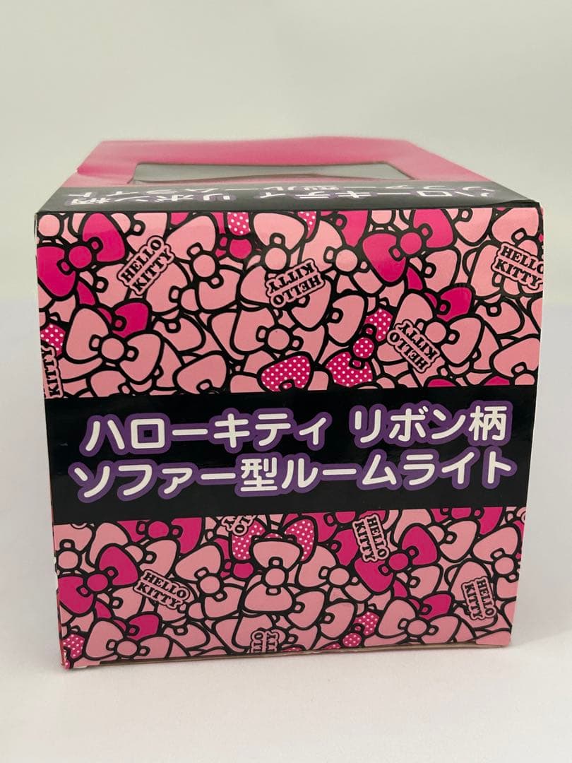 ハローキティ　リボン柄　ソファー型ルームライト　未使用