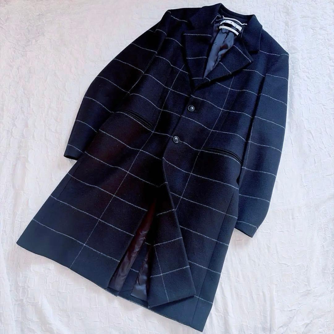 【オフホワイト】極美品✨2021aw コレクション シングルブレスト コート