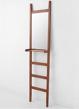 〈たのめる便・現状渡し〉IDEE イデー LADDER ラダー ミラー