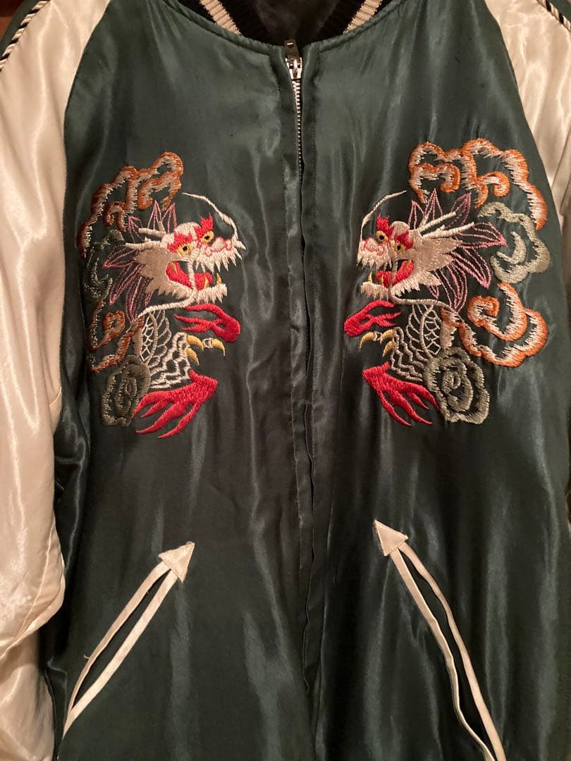 RVU0225AVIREX50THANNIVERSARYスカジャン