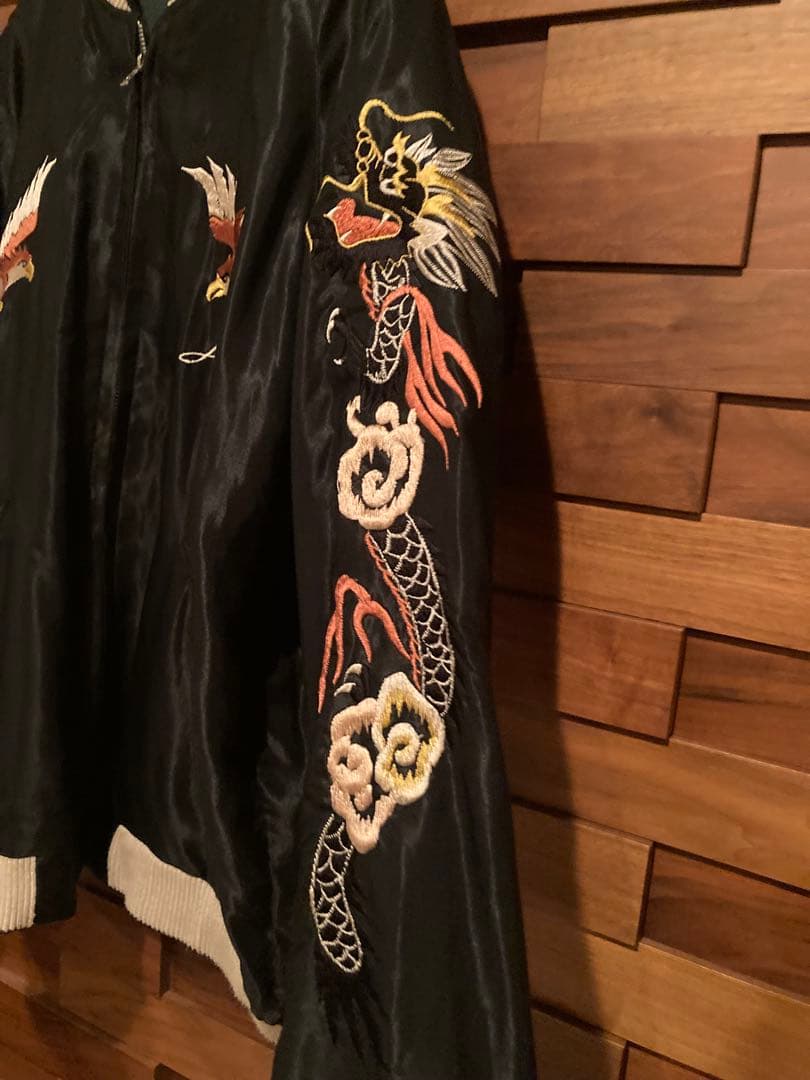 RVU0225AVIREX50THANNIVERSARYスカジャン