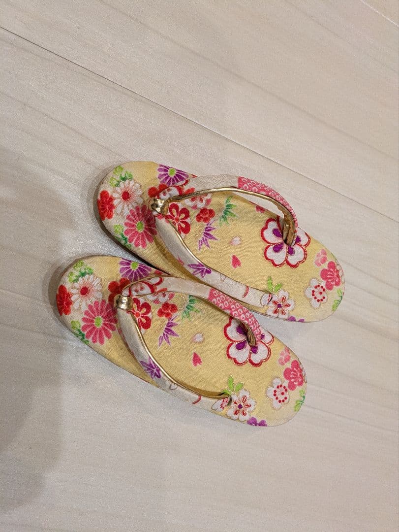 七五三 着物セット 花柄 子供用　3歳用