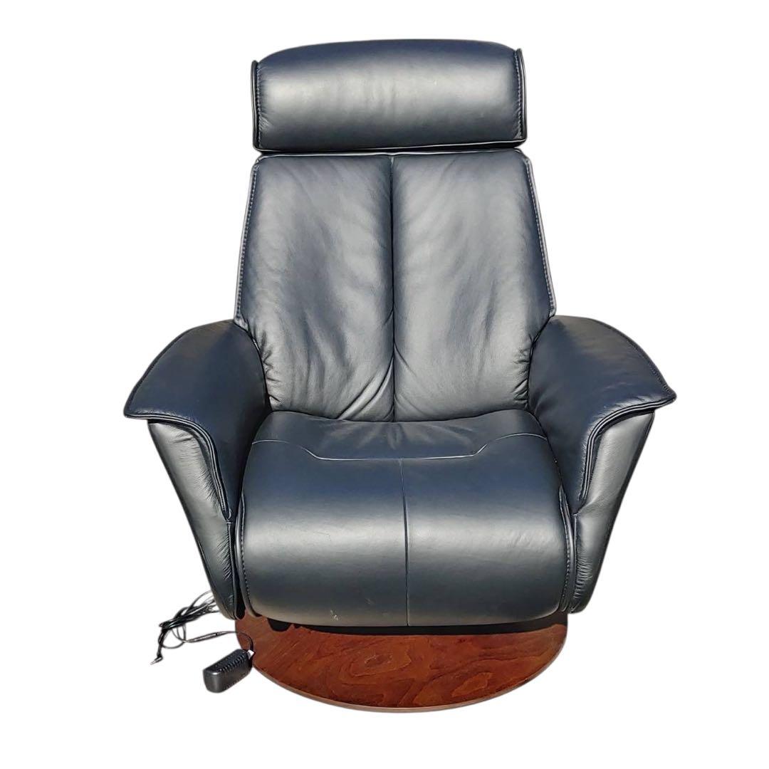 【名古屋市内優先】シモンズ フィヨルドソファ Fjords 電動ソファ 黒