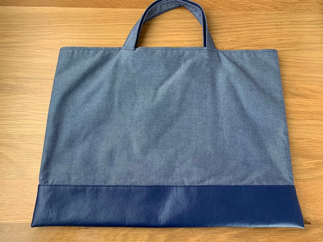 ファミリア　JAL コラボ　オリジナルデニムバッグ