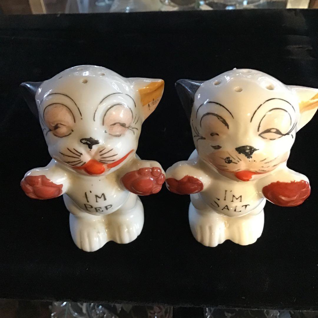 bonzo ボンゾー　ソルトアンドペッパー　アンティーク　逆輸入　塩コショウ入れ