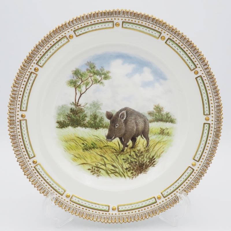 ロイヤルコペンハーゲン ファウナダニカ イノシシ プレート 25.5cm