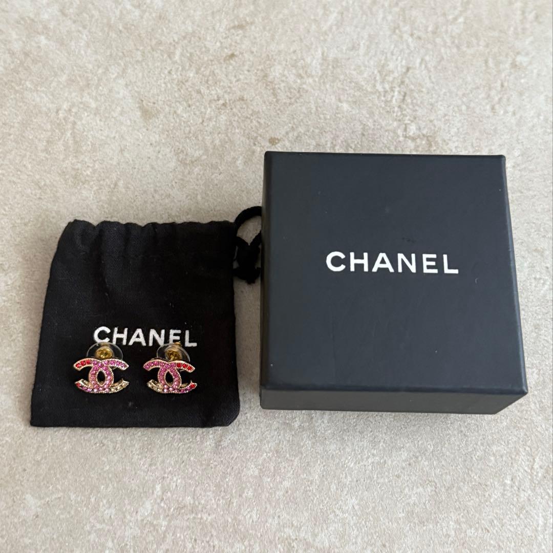 シャネル CHANEL ココマーク ピアス