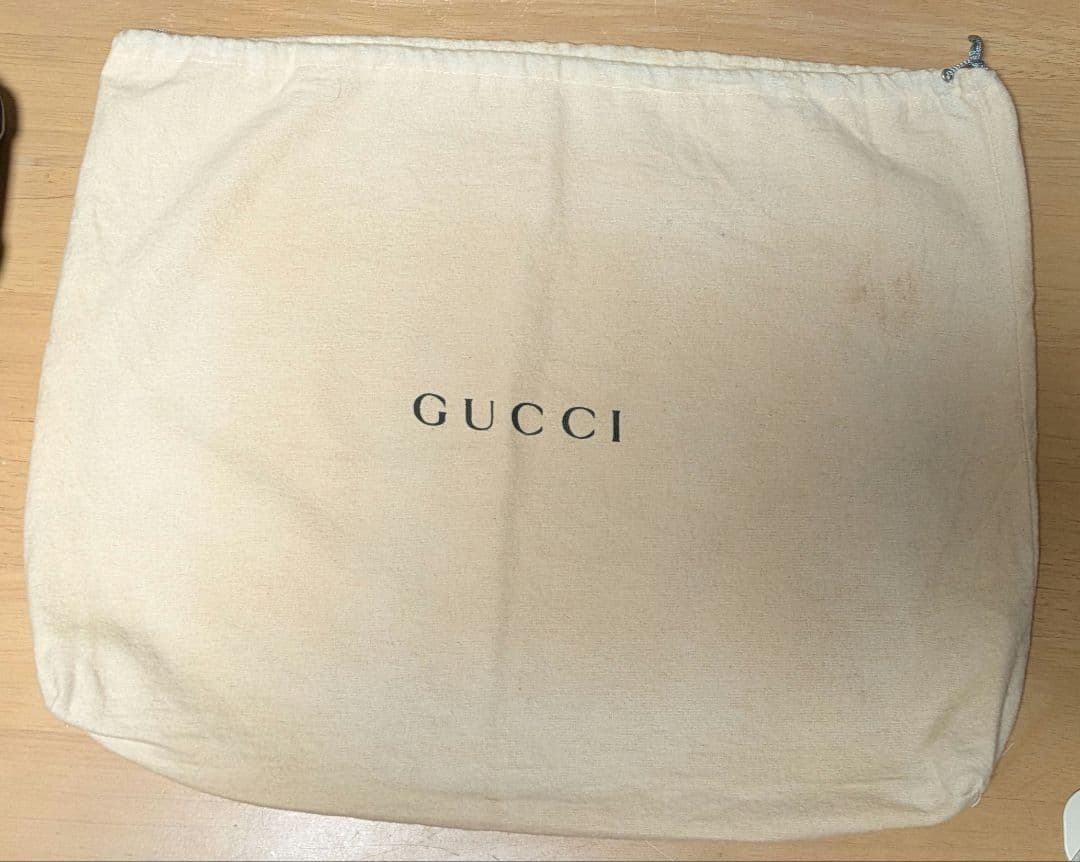 【良品】GUCCI グッチ バンブー トートバッグ GG柄 黒 正規品 男女兼用