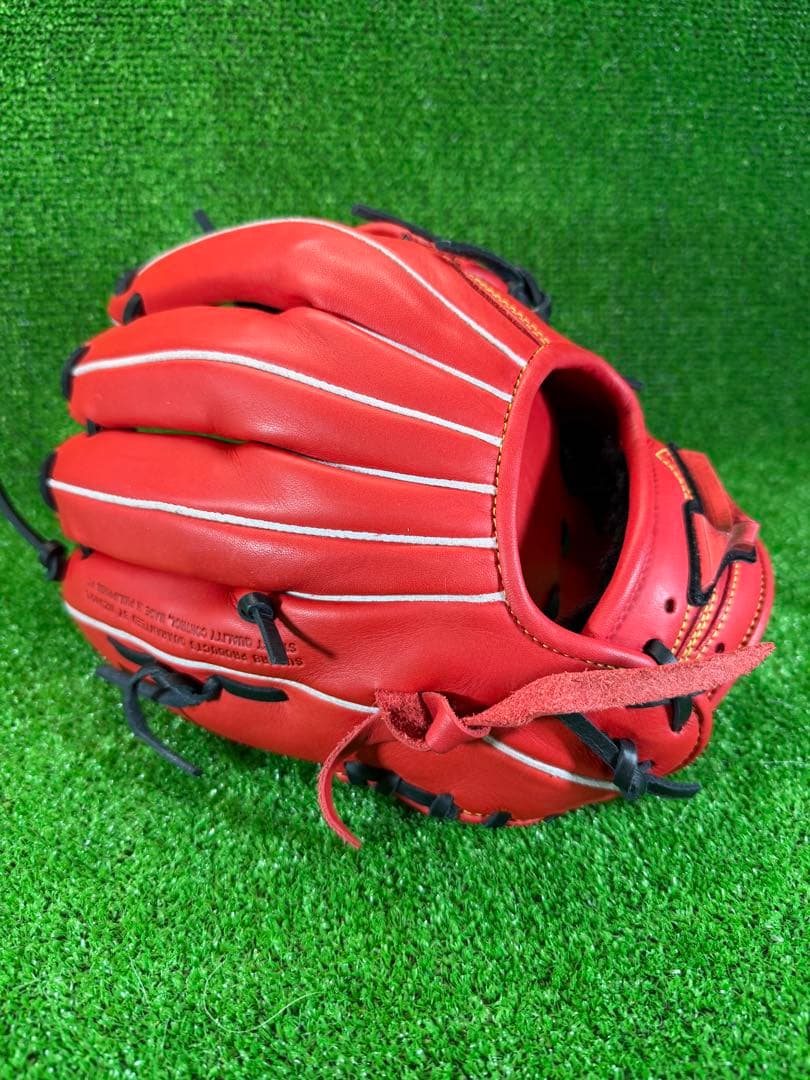 ミズノ　軟式　オールラウンド用　1AJGR32800　ウィルドライブ レッド