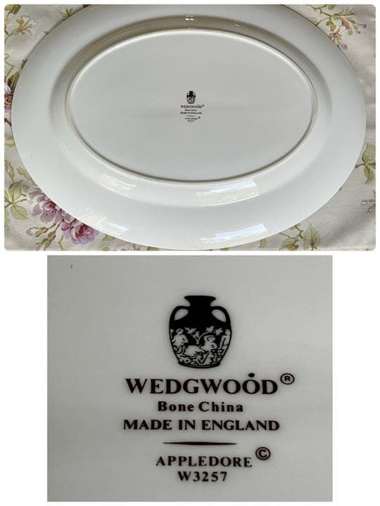 【希少品】ウェッジウッド★アップルドア★パーティプレート