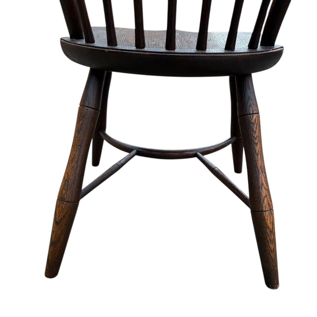 【美品】飛騨産業 キツツキ PROVINCIAL ボウバックチェア アームレス①