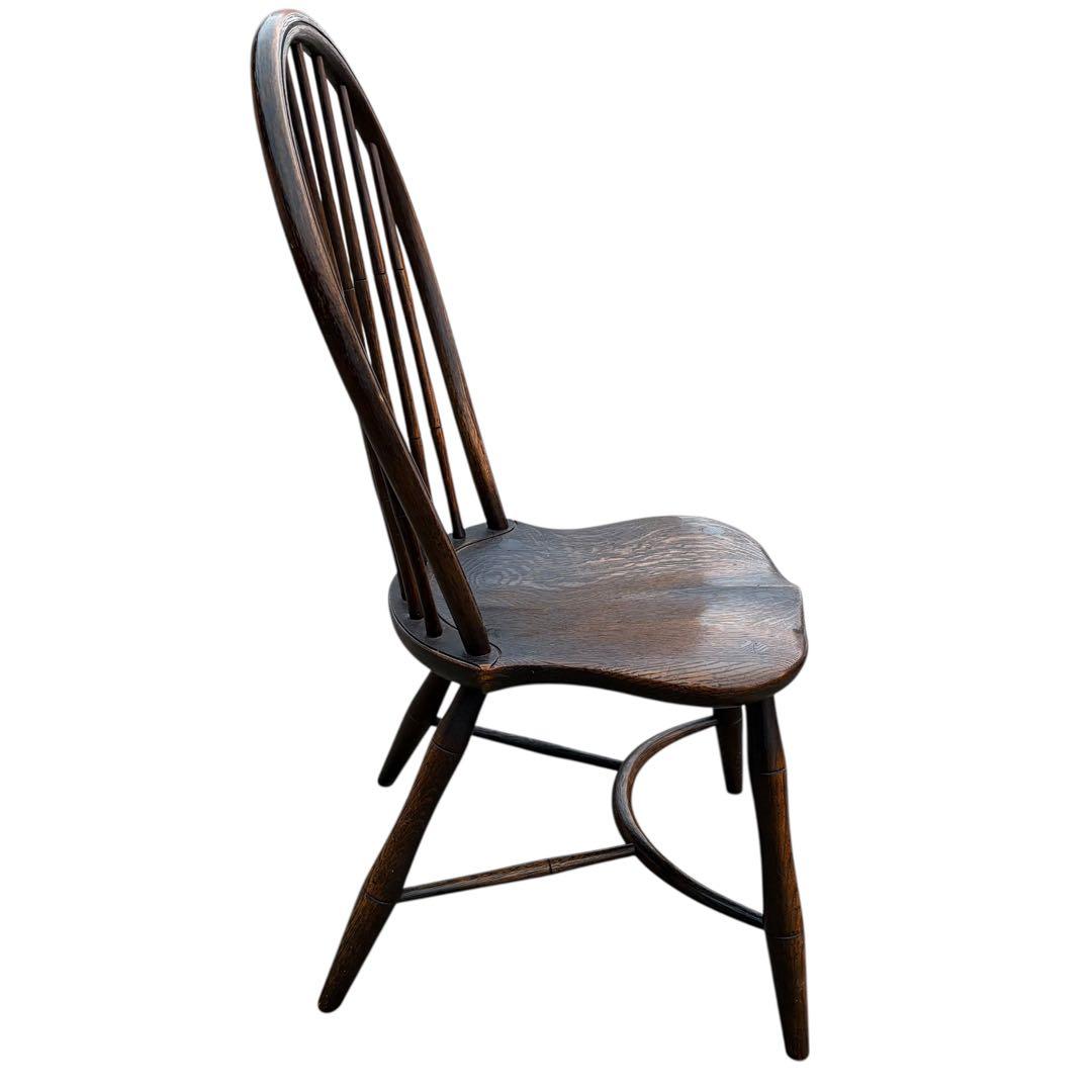 【美品】飛騨産業 キツツキ PROVINCIAL ボウバックチェア アームレス①