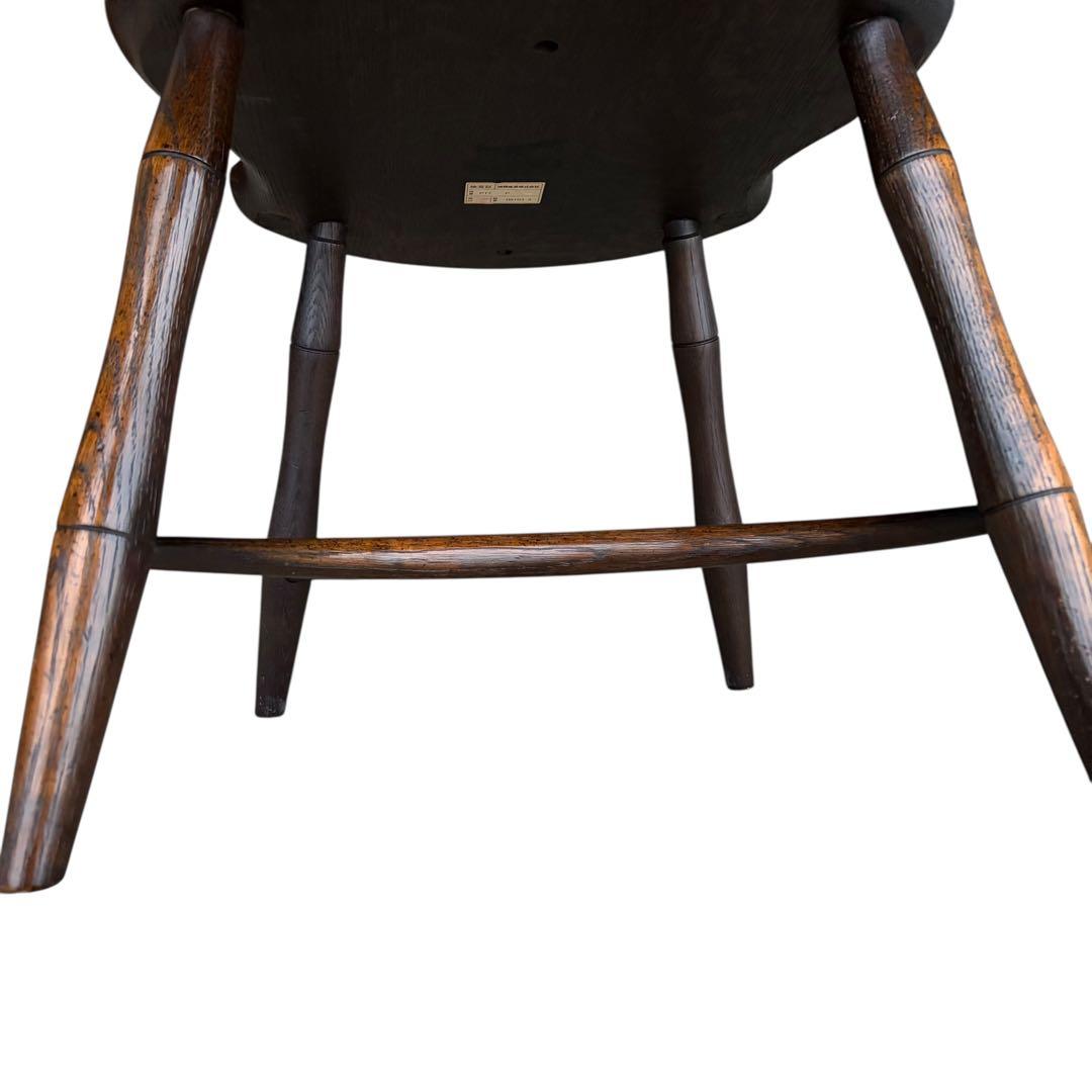 【美品】飛騨産業 キツツキ PROVINCIAL ボウバックチェア アームレス①