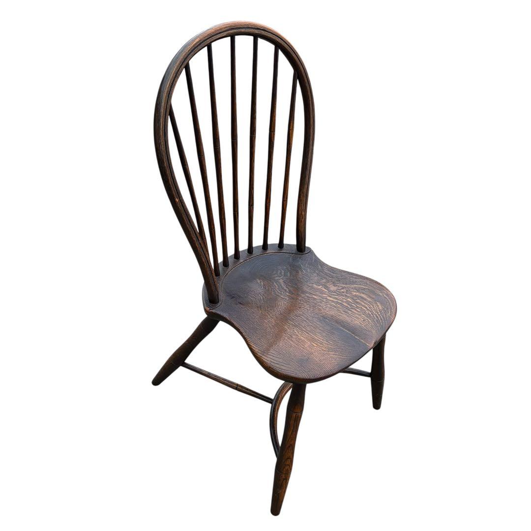 【美品】飛騨産業 キツツキ PROVINCIAL ボウバックチェア アームレス①