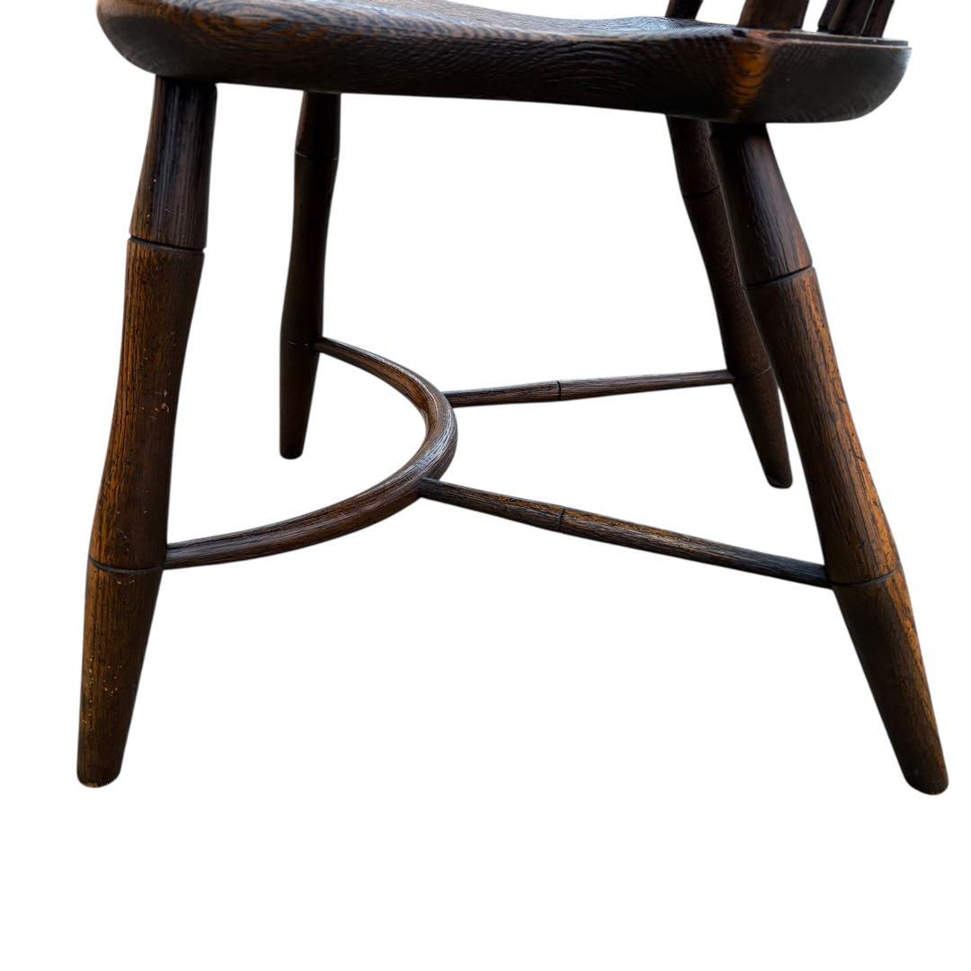 【美品】飛騨産業 キツツキ PROVINCIAL ボウバックチェア アームレス①