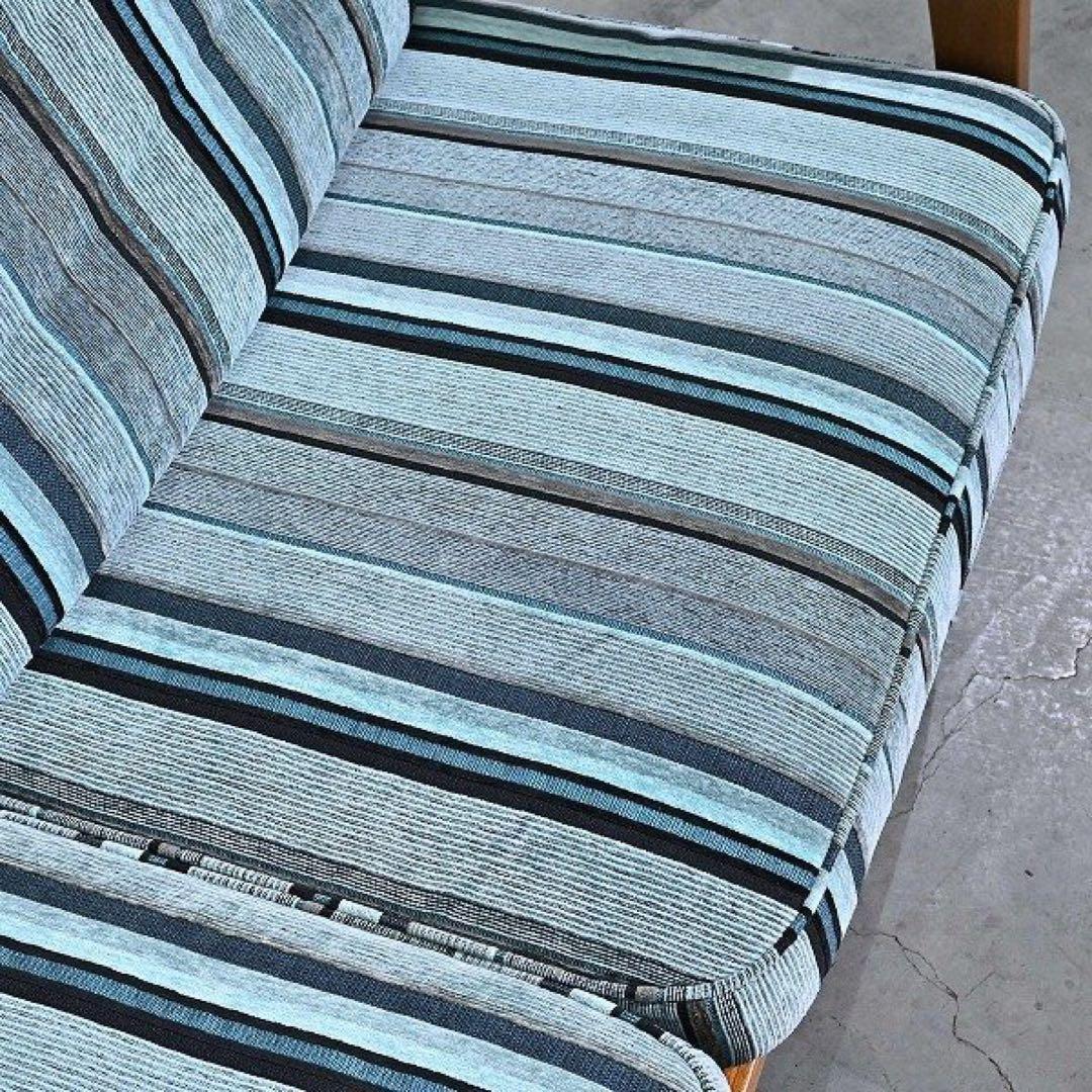 WTW ダブルティー TISMOティズモ2人掛けソファ ストライプ サーフ