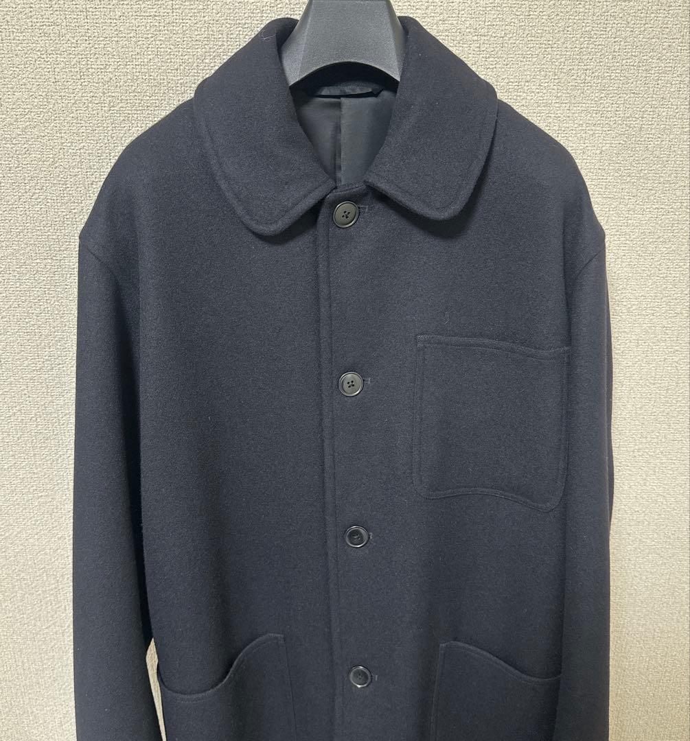 COMOLI（コモリ）ウールカシミヤ ミリタリーコート 24AW サイズ2