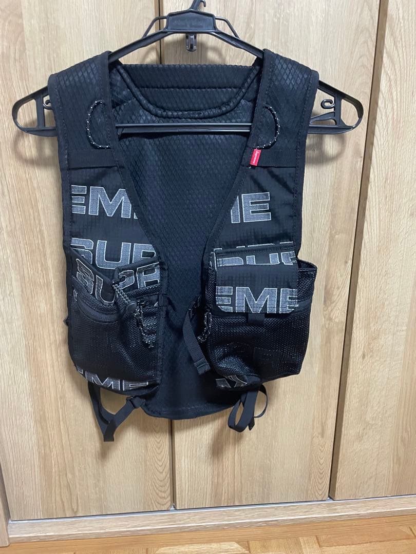 Supreme メッシュフィッシングベスト ブラック