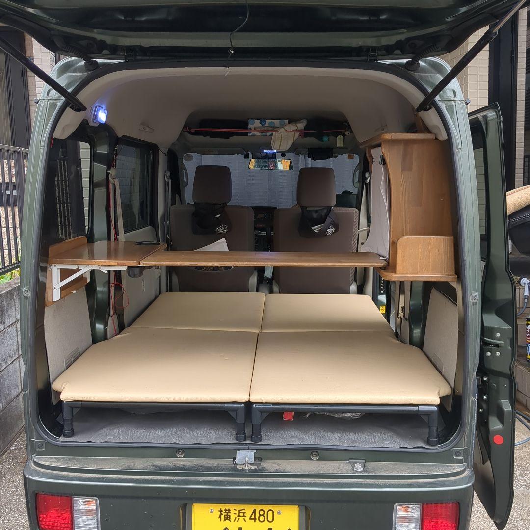 エブリィ DA17V ジョイン　車中泊　ベッド　テーブル　キャビネット セット