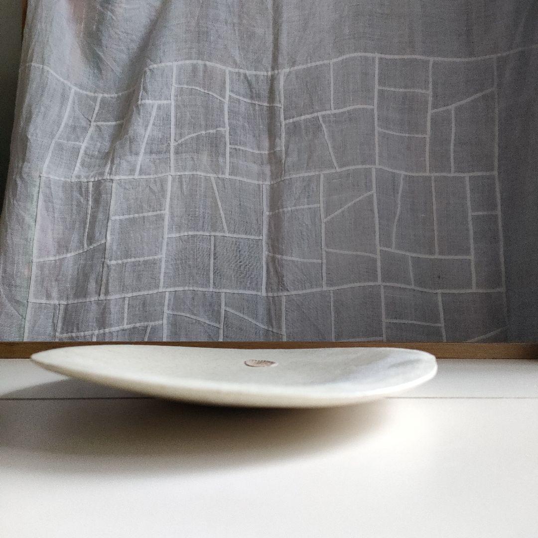 岩田圭介　白　オーバルプレート