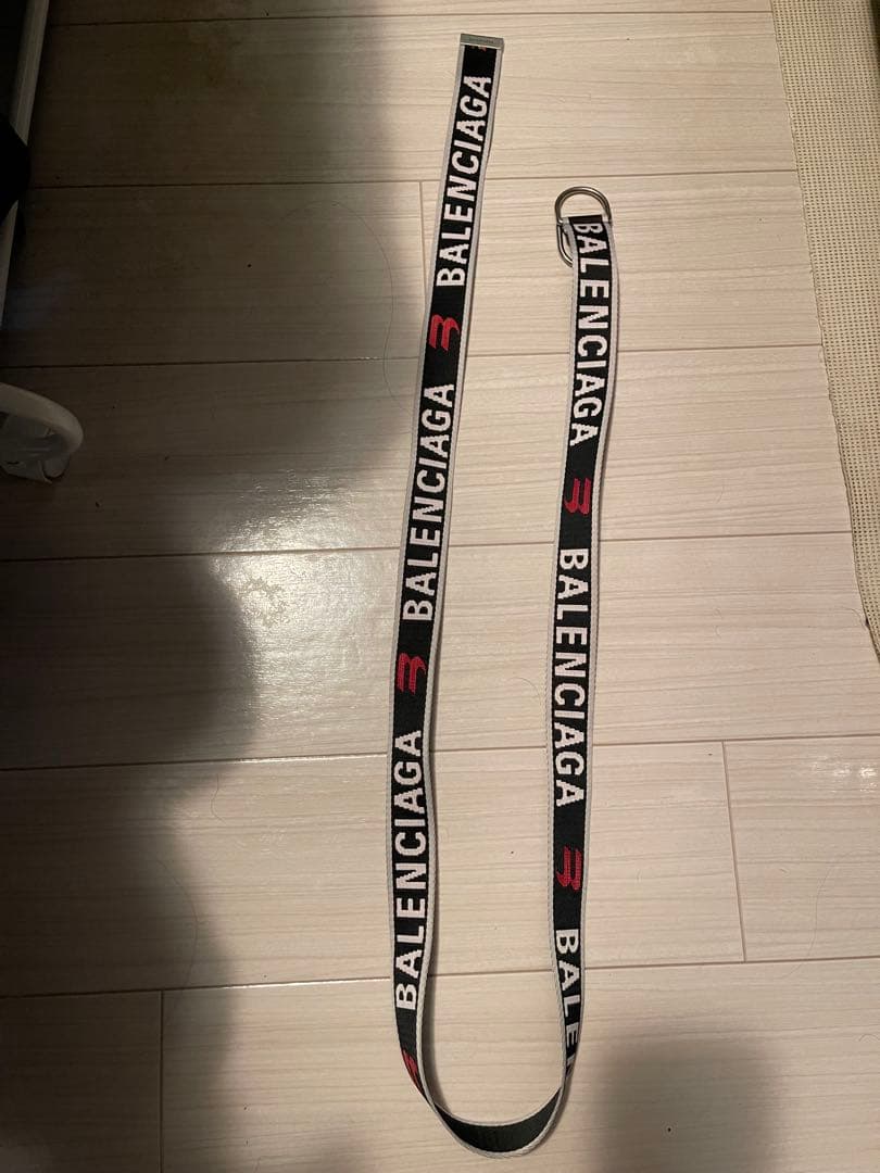 BALENCIAGA ロゴ ナイロンベルト