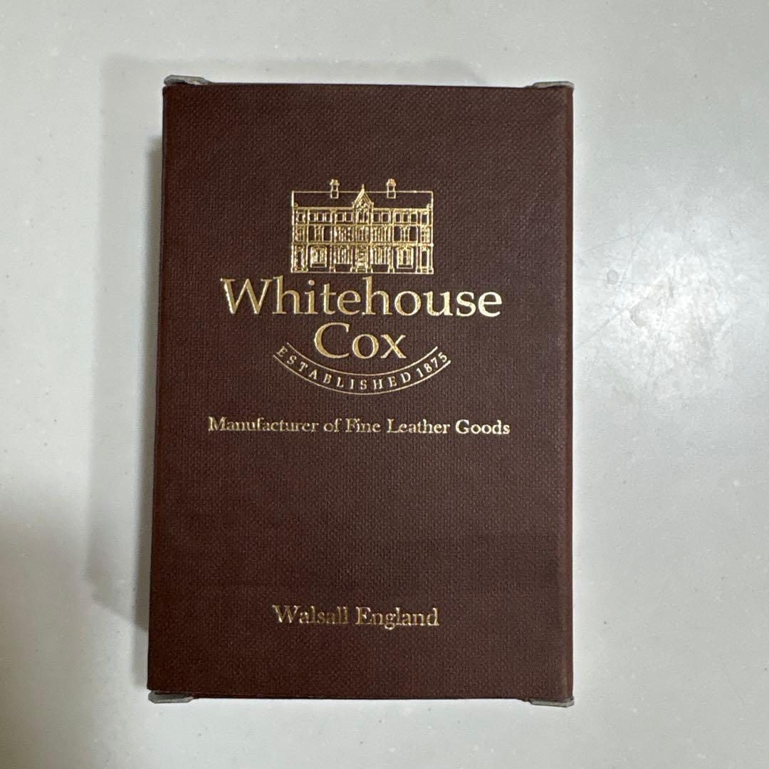 Whitehouse Cox 黒 ブライドルレザー ケース