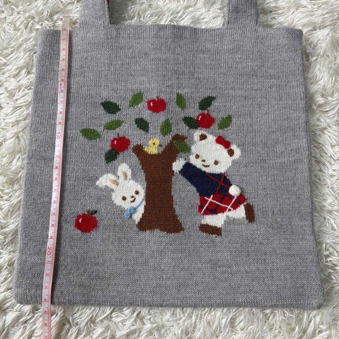 familiar カスタムオーダー ニット トートバッグ