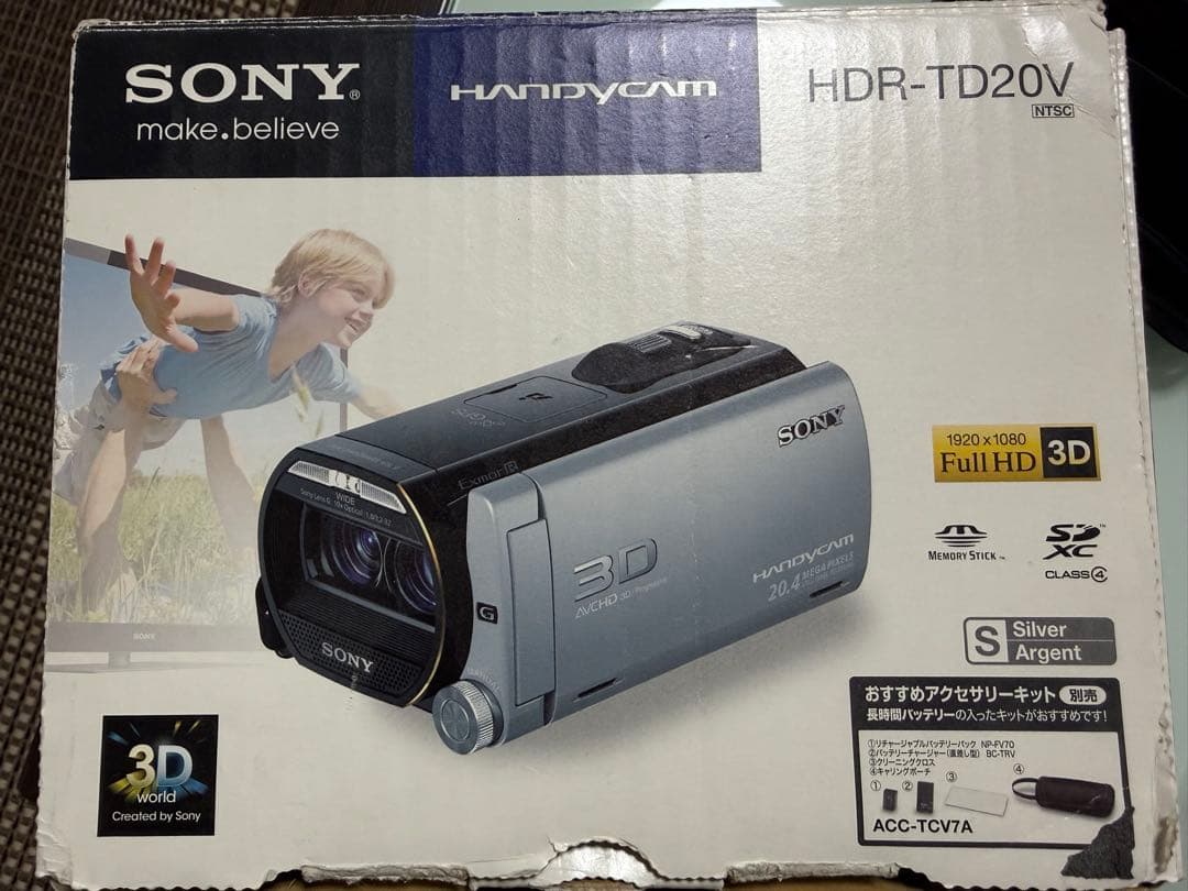 SONY HDR-TD20V 3Dビデオカメラ