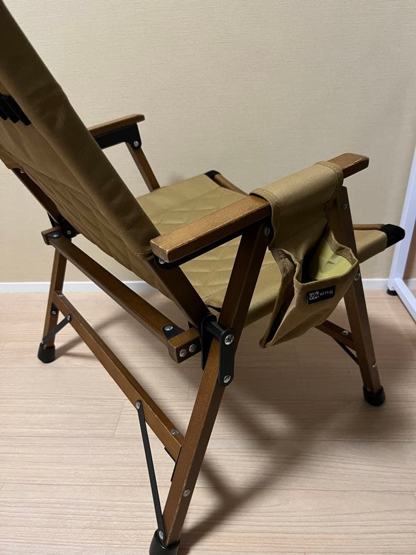 WAQ Folding Wood Chair ウッドチェア 2脚セット