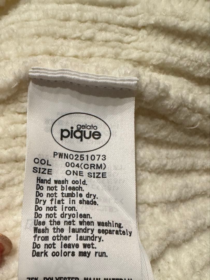 ジェラートピケ　ハートアランワンピース