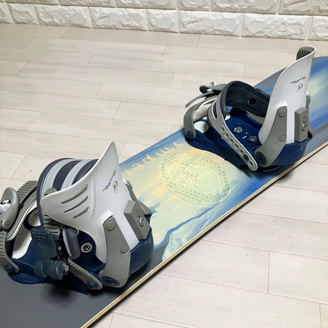 ケース付/ROSIGNOLロシニョールスノーボード140/サロモン バインS