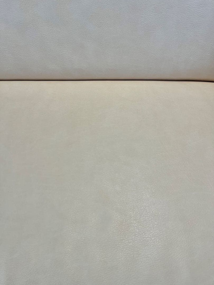 カリモク家具　2.5人掛ソファ　クリーム色