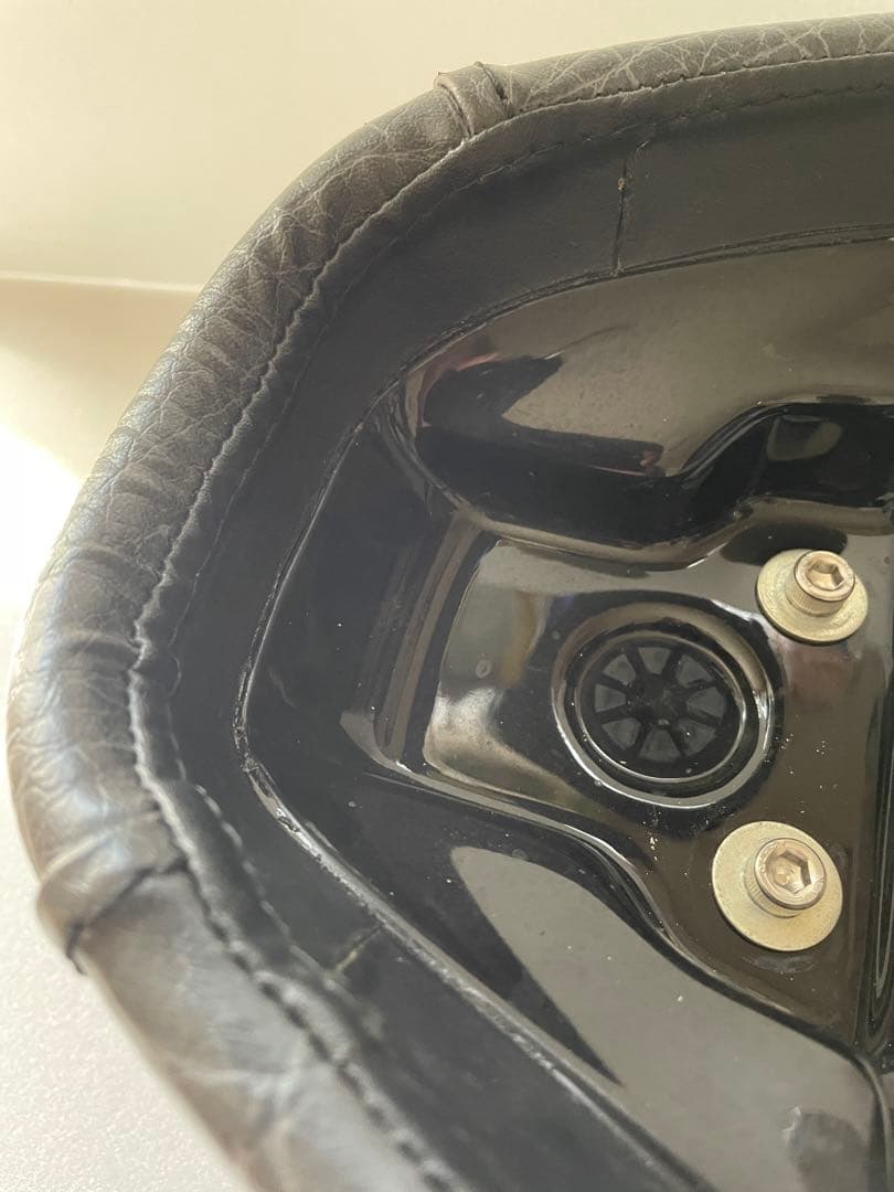 即日発送　ハンターカブ　K&H そら豆ハイシートアンティークブラックレザー