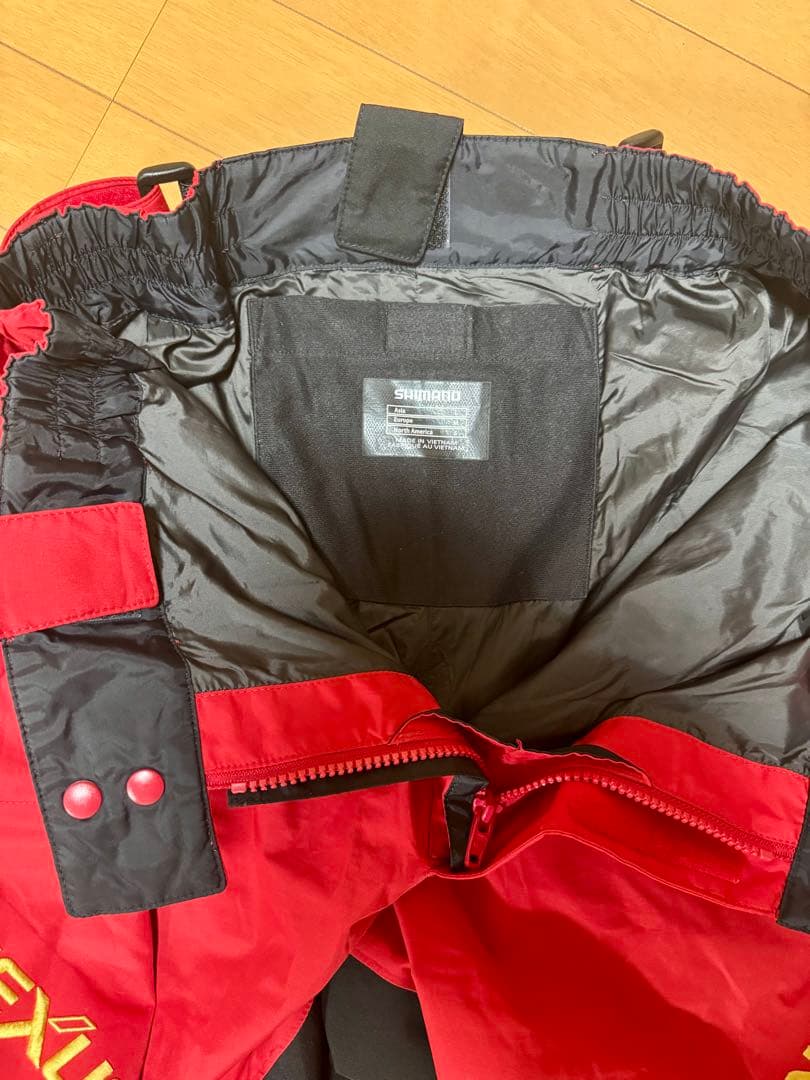 シマノGORE-TEX 防寒 レッド L