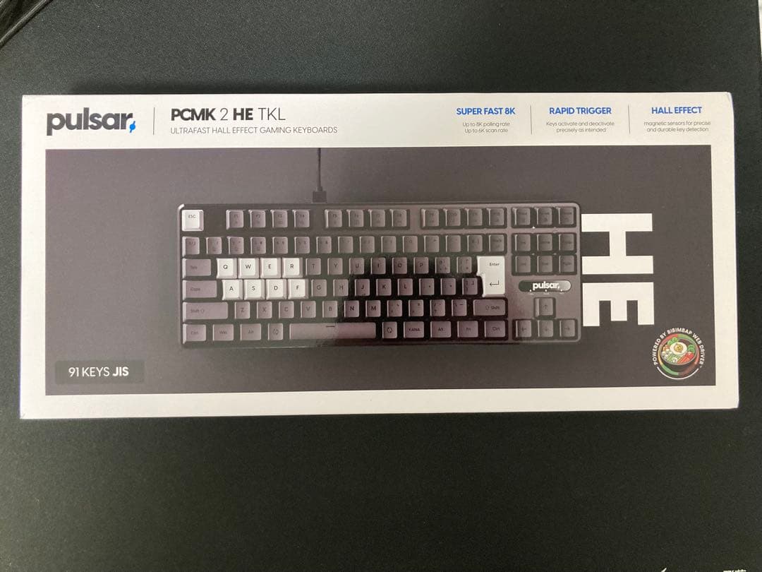 pulsar PCMK2 HE TKL ゲーミングキーボード